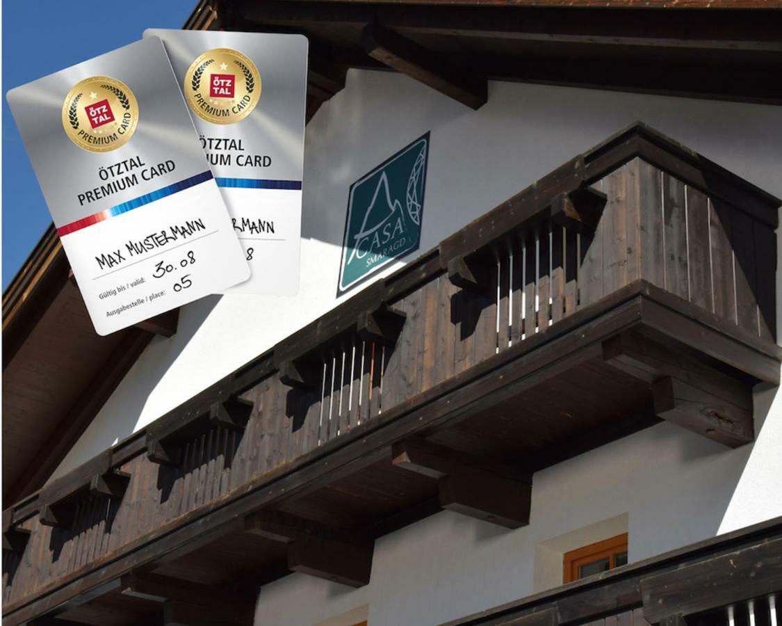 A Casa Smaragd Appartements Sölden Esterno foto